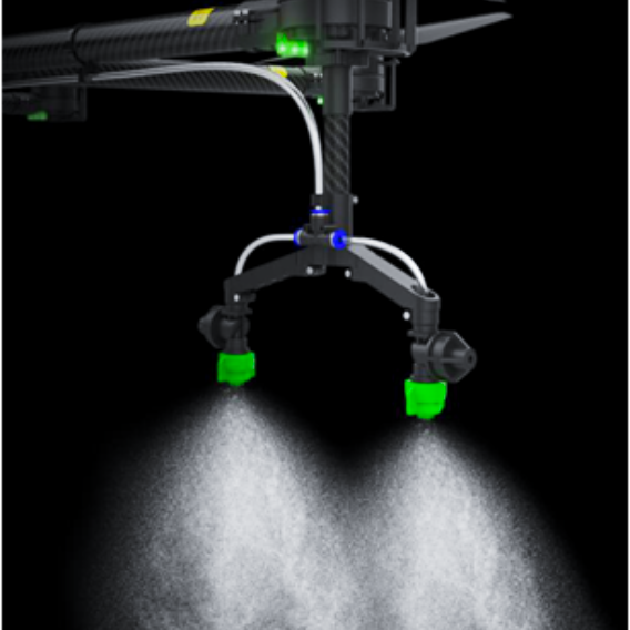Agriculture drone spray nozzle