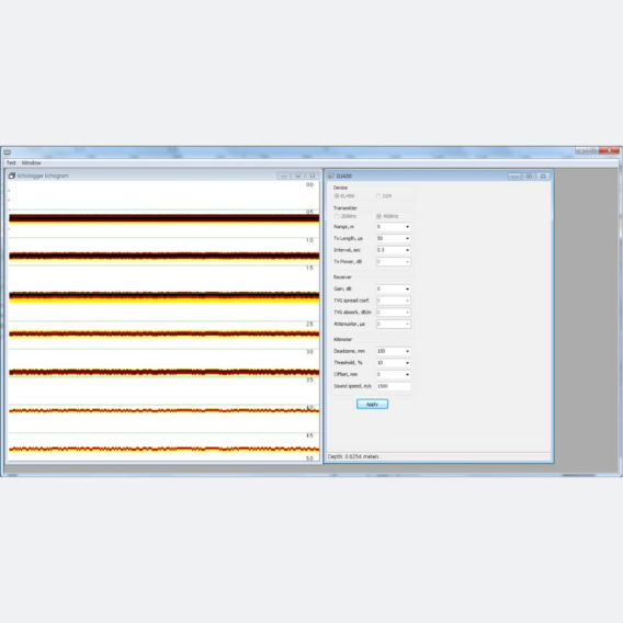 Echologger Echogram Visualization